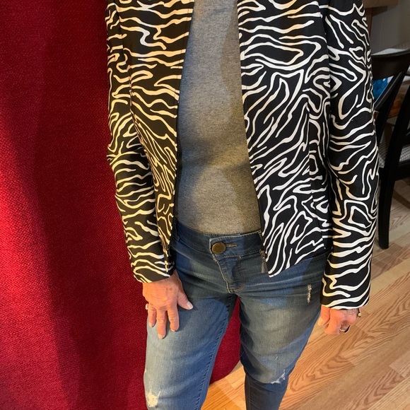 Talbots zebra jacket - Picture 2 of 5